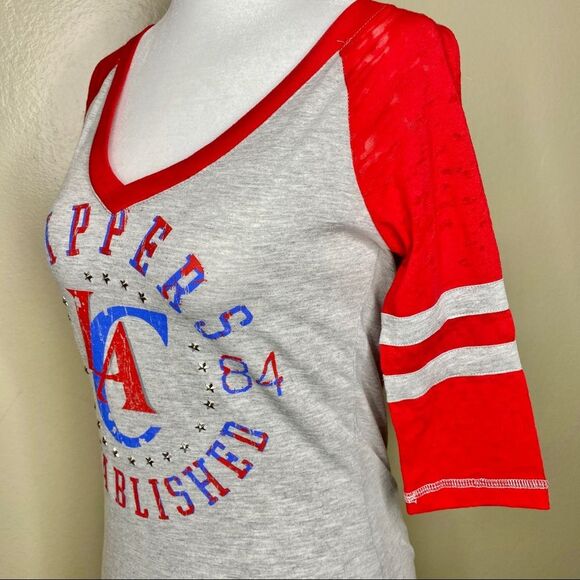NBA Los Angeles Clippers Raglan Shirt Size Small - Picture 3 of 8